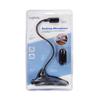 LogiLink Desktop Microphone with 3.5mm Jack, Flexible Neck, Stand, Adjustable, Compact Design