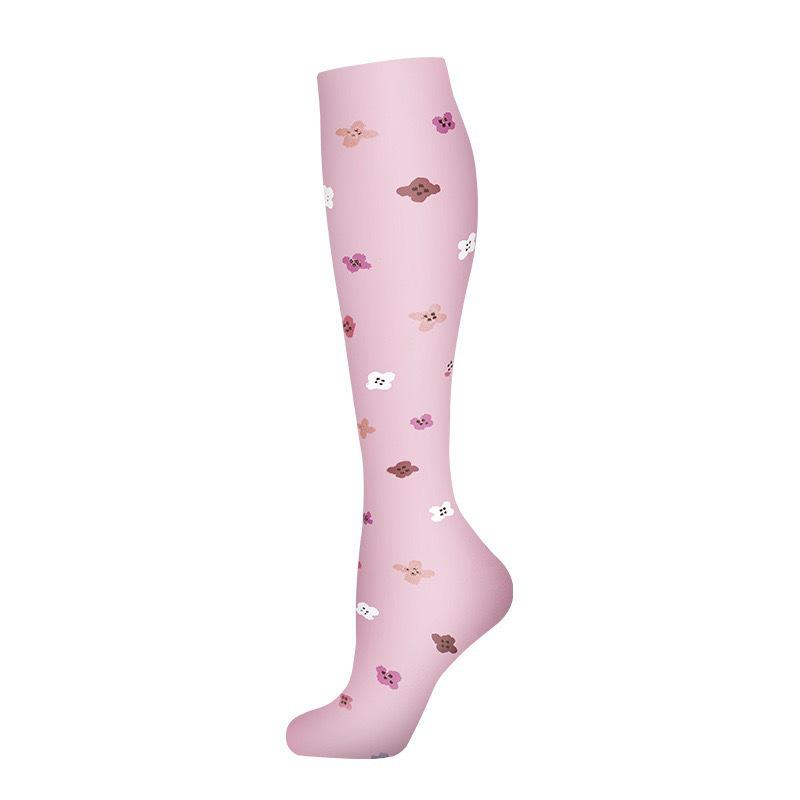 200+ Styles Compression Sports Socks for Men & Women: Breathable, Non-Slip Calf Socks for Fitness & Marathon, Individually Packaged