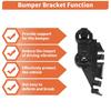Bumper Bracket Retainer for Chrysler 300 2011-21 No57010745AF57010744AF 1 Pair