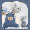 PETCIRCLE Pet Circle Dog Quad Pet Clothing Clothing Corduroy Good Friends Overalls Collection