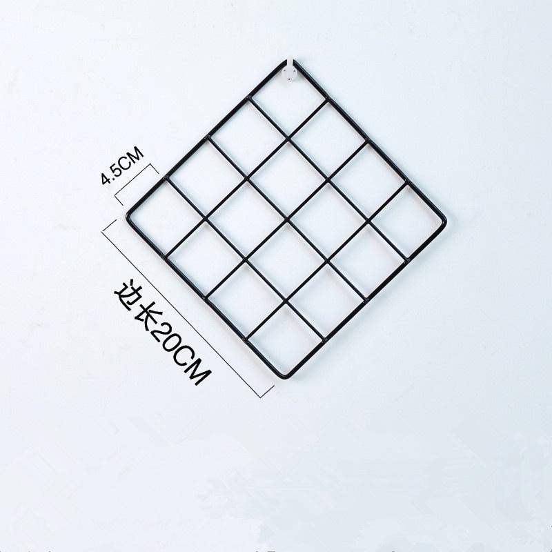 Creative Home Decoration Square Iron Clip Room  Living Room  Wall Decoration  Fashion Accessories