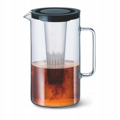 2.5L Large Pitcher With Tea Infuser And Ice Insert For Ice Tea