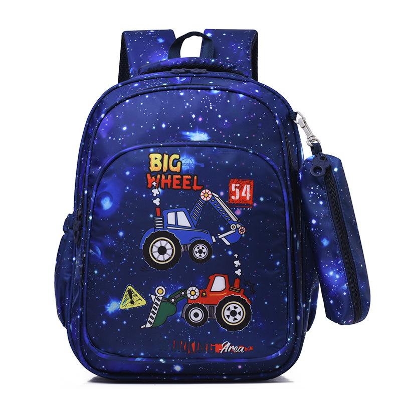 

Ранец для начальной школы новый милый мультяшный брызгозащищенный детский рюкзак большой вместимости легкий снижающий нагрузку рюкзак для позвоночника