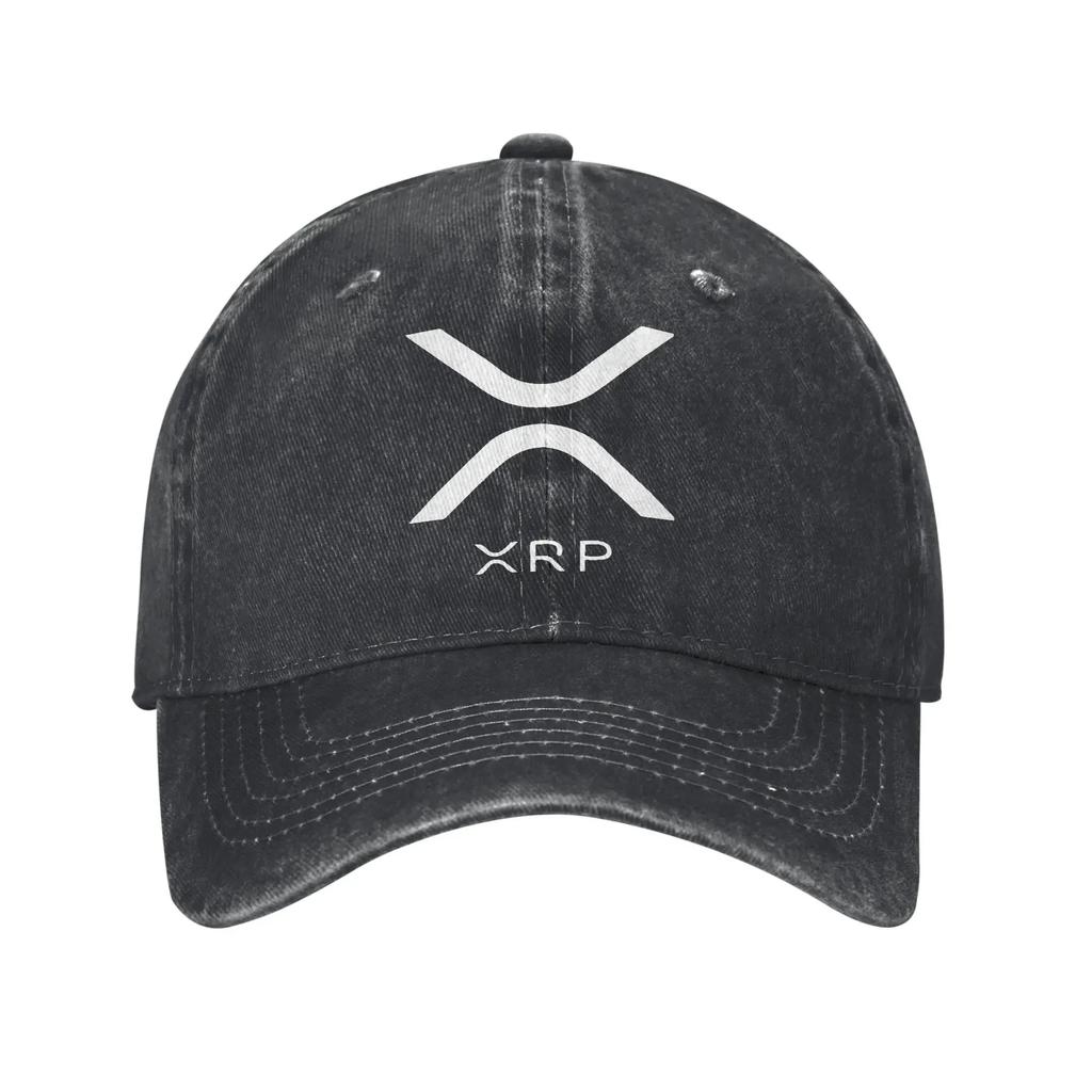 XRP RIPPLE Casual Baseball Cap Summer Trucker Hat Sun Visor Outdoor Sport Hip Hop Hats FeUnisex Unisex Street Style Baseball Caps