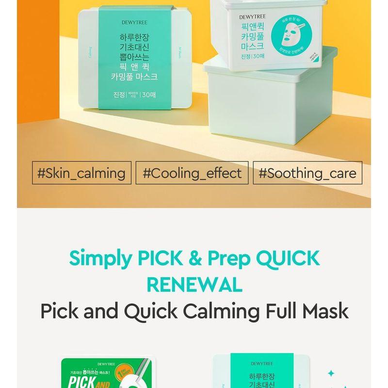 DEWYTREE - Pick And Quick Calming Full Mask