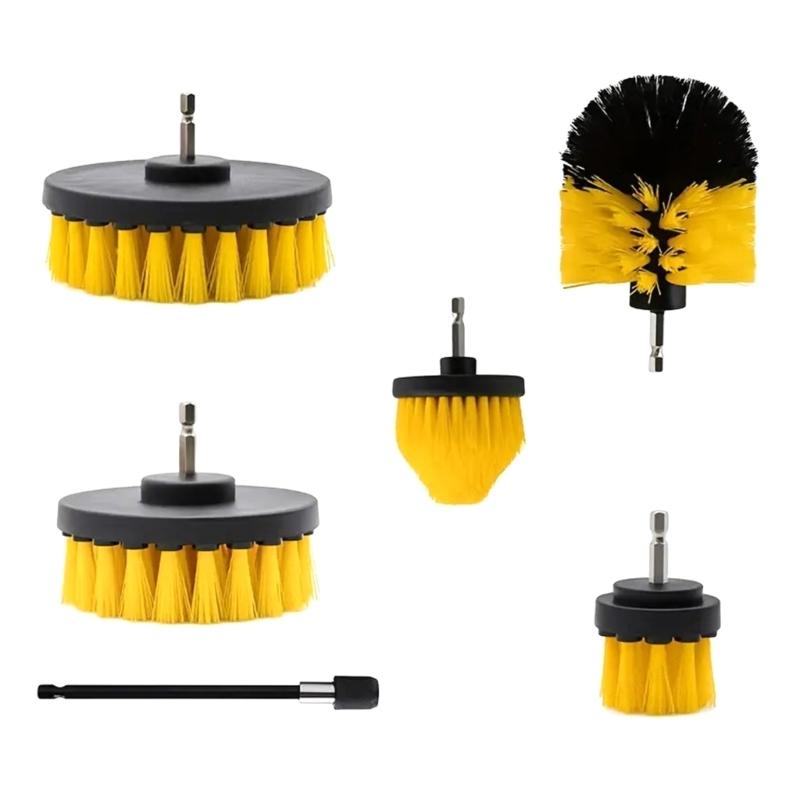 Car Cleanings Set Car Set for Interior and Exteriors Car Washing Set with Brushes Polishing Sponges Cleanings