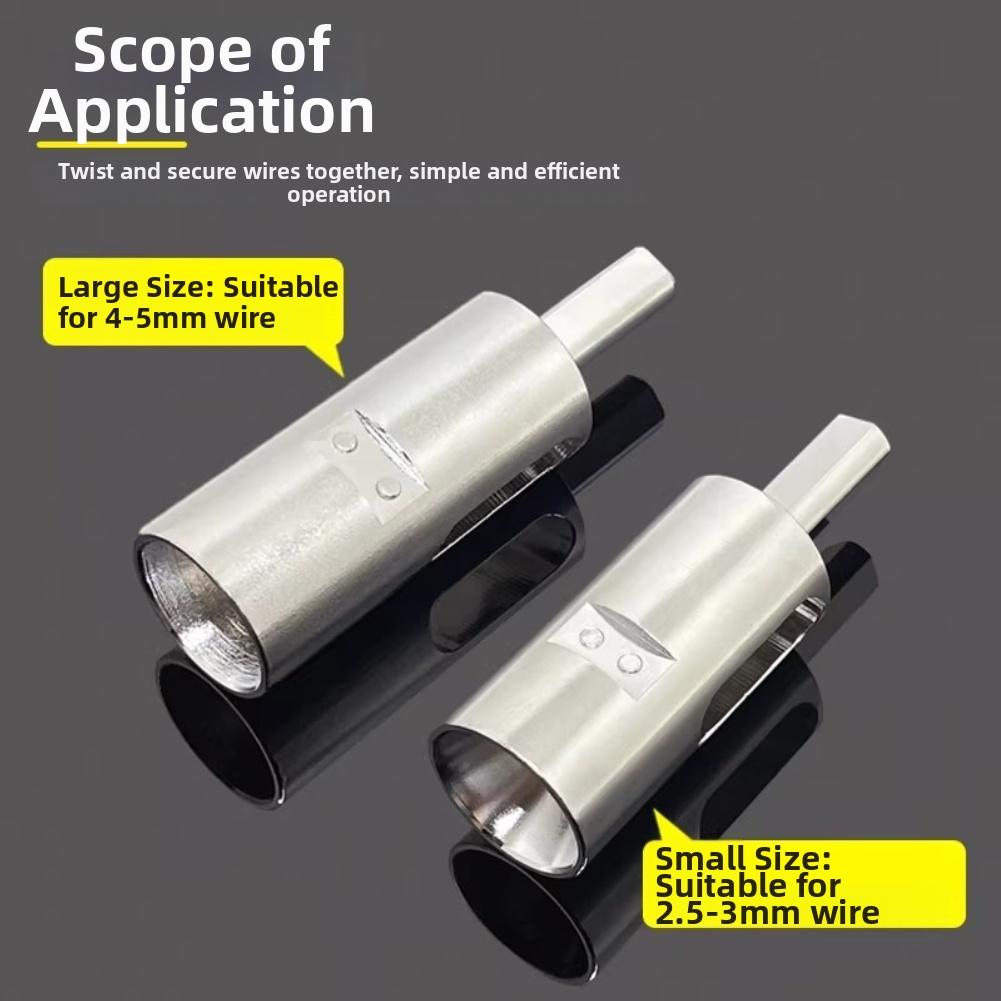 For Industrial Wire Tying Wire Knotting Device Efficient Wire Twisting Solution 7.6*2.5*2.05cm 45 Carbon Steel Construction