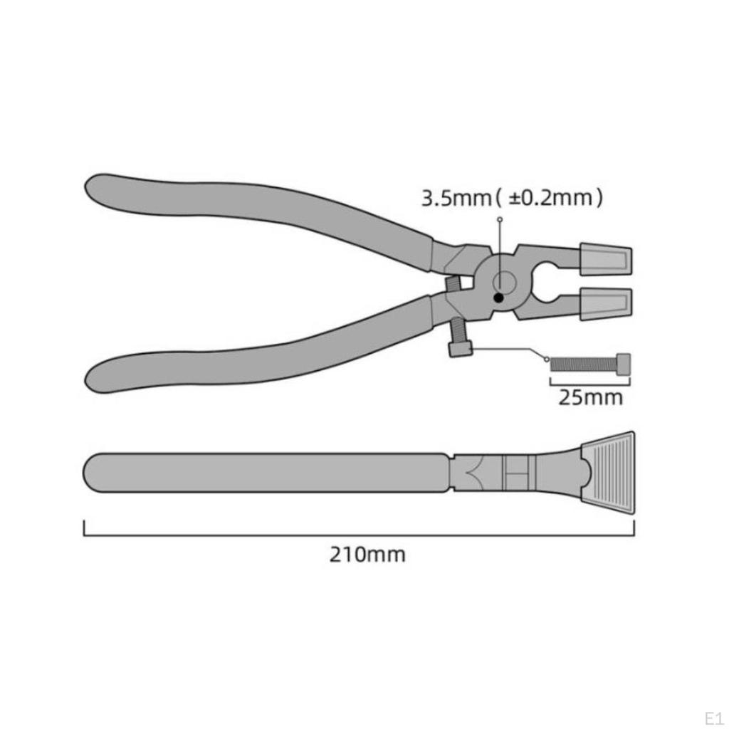 Model Assembly Holding Pliers 2 in 1 Function Double Use Clamping Wide Jaw Opening Hobby Tool