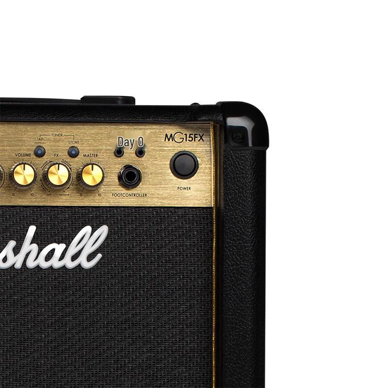 Marshall MG15GFX 15W Guitar Amplifier CN Plug (adapter Included)