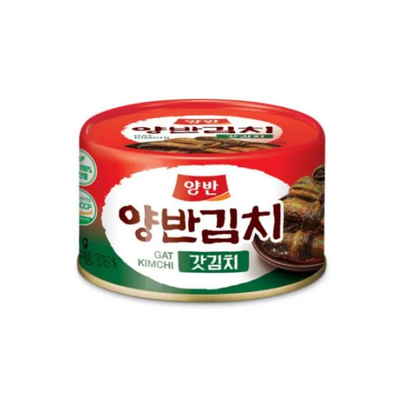 

DONGWON Янбан Консервированное Кимчи Гат 160г 130g * 1pcs