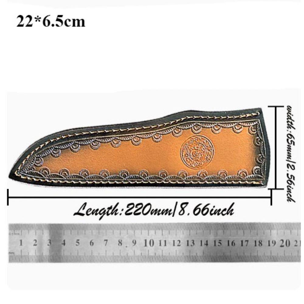 

Multistyles Fold Knife Scabbard Tool Brown Case Holder Outdoor Carry Equipment 3