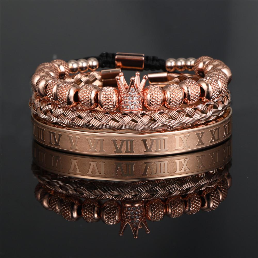 JYL TS Bracelet Couple  Bead Set Strengthens Love & Prosperity