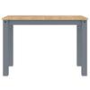 5 Piece Dining Set PANAMA Grey Solid Pine Wood