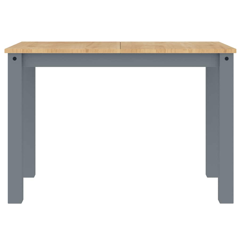 5 Piece Dining Set PANAMA Grey Solid Pine Wood