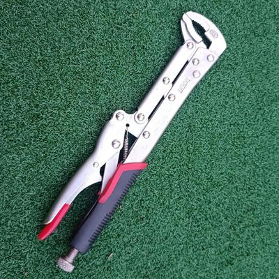 Gebogene Backe Locking Zange Schweißen Schraubstock Griffe 12 Zoll Manuelle Praktische Lange Pole für