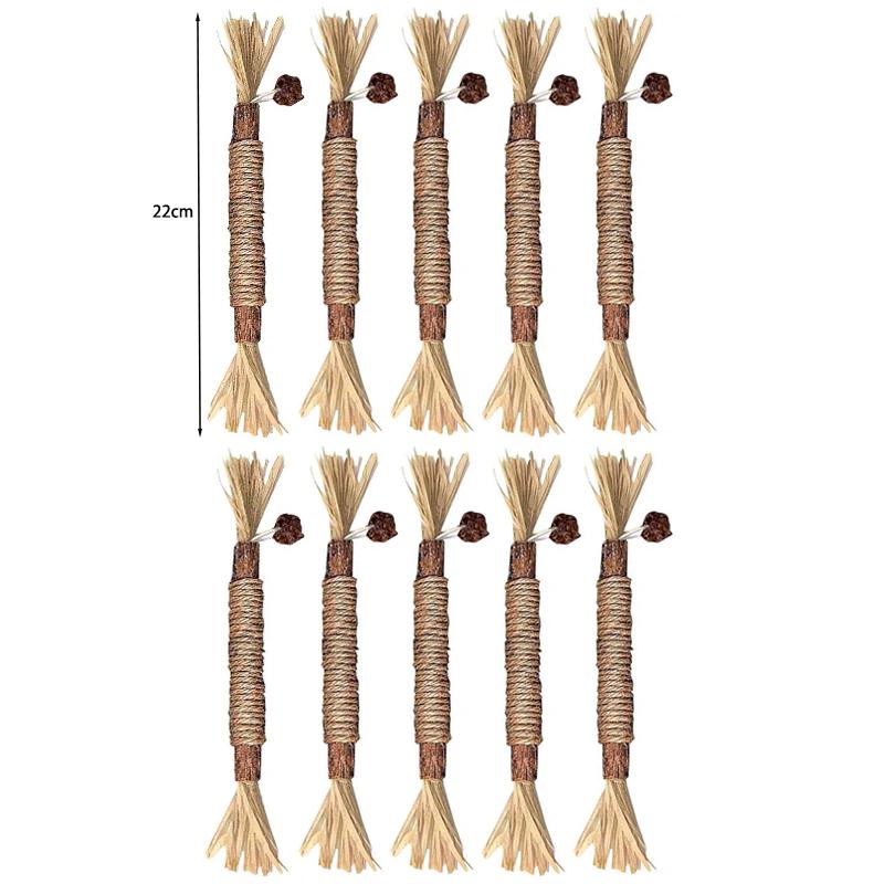 Silvervine & Catnip Cat Chew Toy Kitten Teething Pet Snack Stick Training Toy Cat Teeth Health Toy Kittens Chew Training Toy