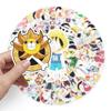 10/30/50/100pcs Cute Cartoon ONE PIECE Anime Stickers Decals DIY Laptop Phone Case Skateboard Car Decoration Waterproof Sticker
