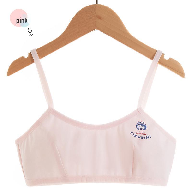 Girls' Pure Cotton Training Bra for School Students - A-Class Tube Top Vest