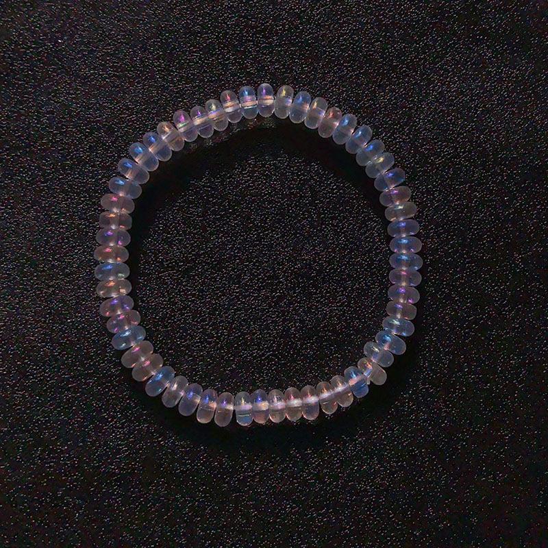 

Fashion Colorful Bracelet For Women Stretchable Elastic Rope Crystal Jewelry Helps Maintain Emotional Balance A1
