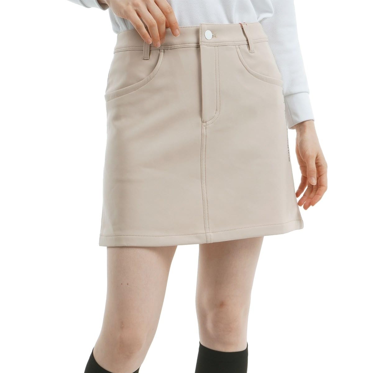 

Golf Skirt Stretch Soft 00 [New Balance] (4WAY Shell) / Women s / 012-4234503 041_Beige [XS]
