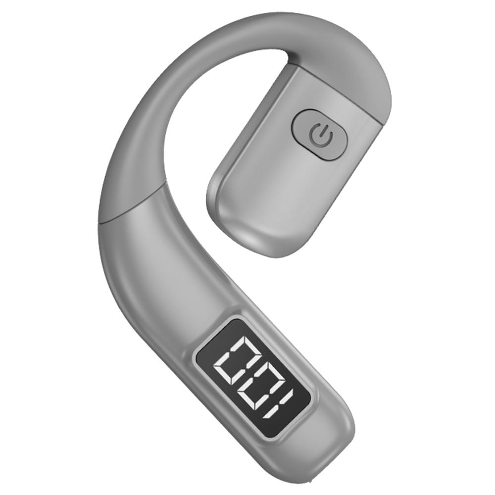 

V700 Wireless Earbuds Bluetooth-compatible 5.5 Sports Earphones with Earhooks LED Power Display Grey