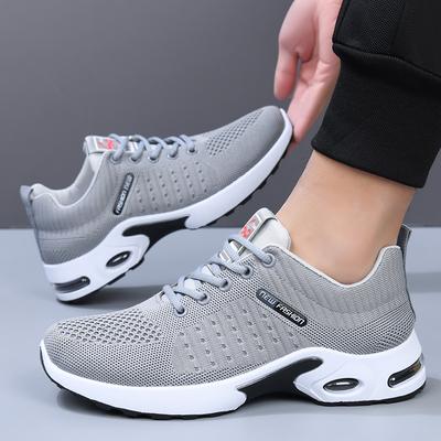 Verteilung Luftpolster Turnschuhe Herren Atmungsaktiv Weicher Boden Feder Laufschuhe Leichte Sneakers Herren