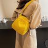 Japanese Casual Oblique Span Bag Small Fresh Student Simple Solid Color Shoulder Bag New Women's Fashion Small Bag