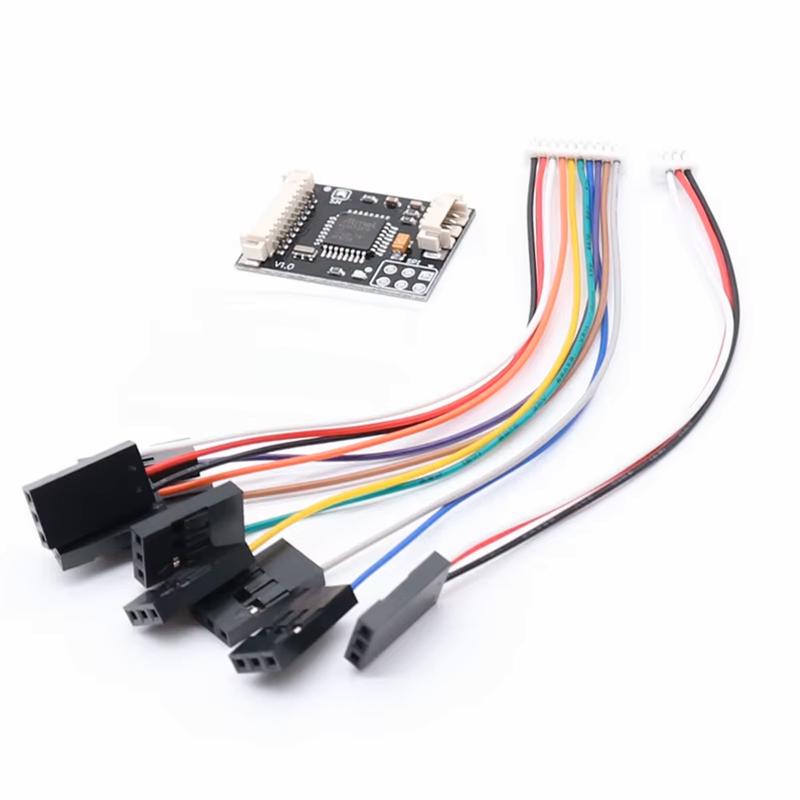 BCUBE PPM Encoder Decoder for 2.4.8 Flight Controller 8 Channel PPM Encoder V1.0 for RC Receiver