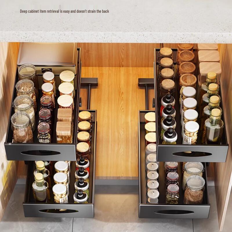 Yunshuang Kitchen Countertop Storage Shelf