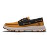 Timberland Moc-Toe Leather Comfortable Sports Durable Low-Top Casual Shoes Men Shoes Black Yellow A2AK5231