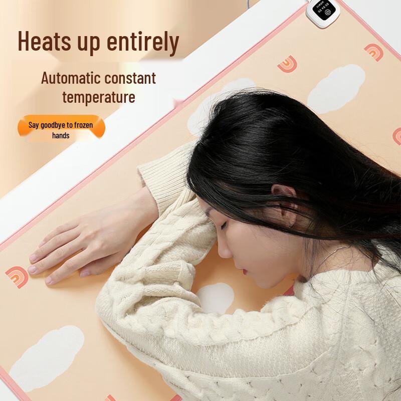 BUBM 3-Level Heated Desk Mat & Mouse Pad