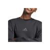 adidas M A Szn G Crew Lässiges Langarm-Pullover-Sweatshirt Herren Sweatshirt Schwarz JJ3671