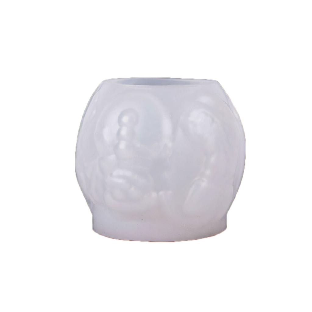 Flexible Silicone Mold For DIY Christmas Candle Making Reusable Baking Chocolate Soap Craft Decorations