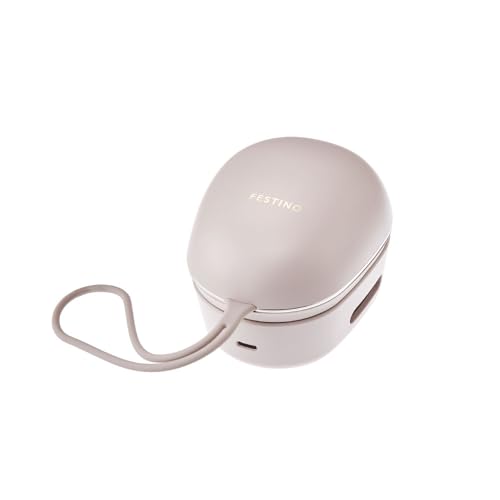 

Festino EMS Массажер для головы и кожи головы Mini SMHB-045 FESTINO Водонепроницаемый, Легкий, Заряжается от USB, Электрический массажер для кожи головы, Подарок (Песочно-бежевый)