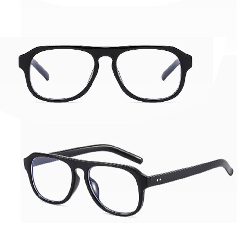 Transparent Polygon Frame Eyewear Optical Glasses Anti Blue Light Glasses Computer Eyeglasses