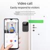 D9 Smart Video Doorbell with Universal Remote, Home Monitoring, Video Intercom, and HD Night Vision.