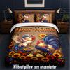 Decorative Artwork Theme Custom Text Or Name 3Pcs Bedding Set,1 Flat Sheet & 2 Pillowcases Personalized Home Bedding