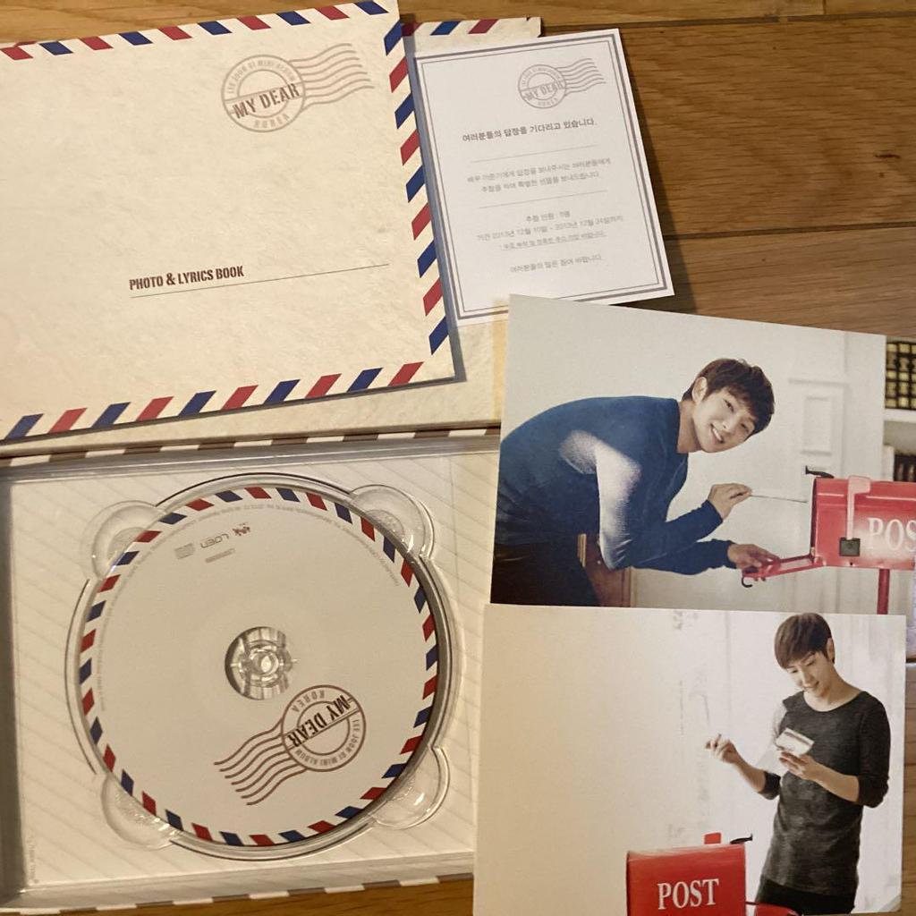 [USED] Lee Jun Gi MY DEAR Mini Album
