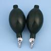 Dunkelgrüner Aufblaseball Luftpumpe für Sphygmomanometer Blutdruckmessgerät Handheld Gesundheitszubehör Ball Metallventile