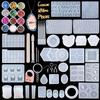 Transparent Epoxy Resin Molds Set Silicone Molds For Epoxy Resin Kit Silicone Moule For Jewelry Making DIY Craft Art Supplies