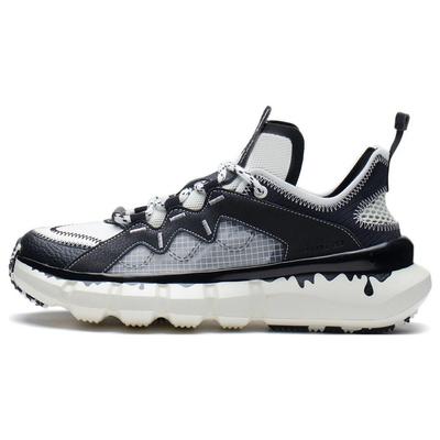 Li Ning Wudao 2.3 Lite Tyg Syntetiskt Läder Snörning Stötdämpande Halkfri Slitstark Andningsbar Låg Topp Retro Basketbollskor ABCS044-4