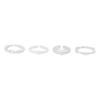 Adjustable Matte Brushed Ring for Women – Elegant, Light Luxury, Open Index Finger Ring