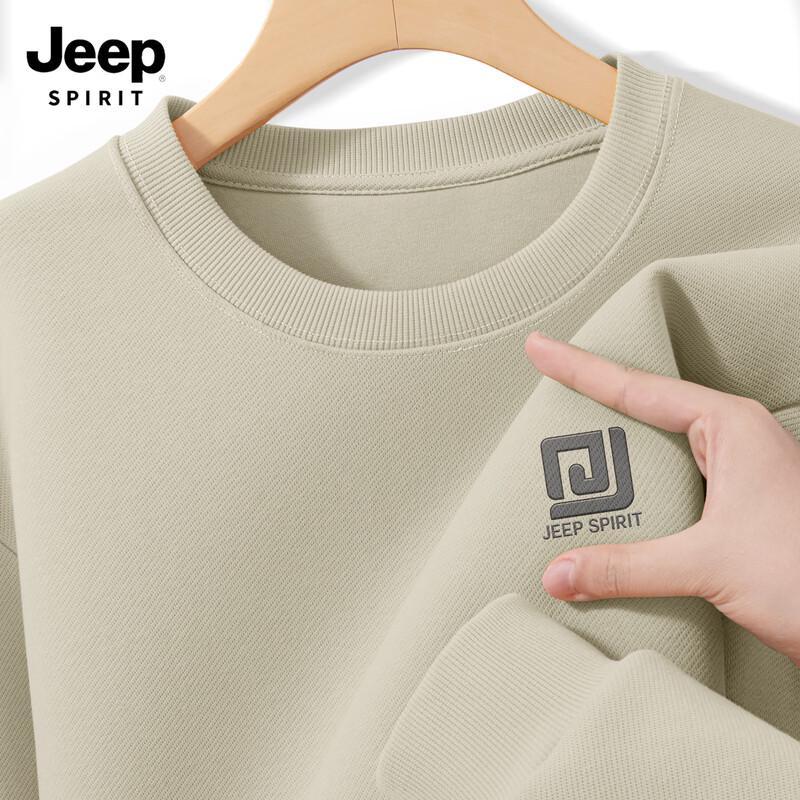 

JEEP SPIRIT Men s 2025 Spring Autumn Pullover Sweatshirt XL (180)