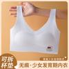 Traceless Girls Underwear Youth Development Girls Junior High School Students Older Children Girls Bra Student Vest
