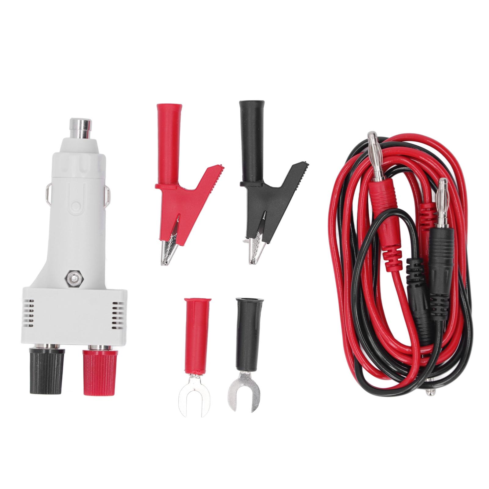 

Test Plug Kit AWG Crocodile Clip Banana Cable Testing Accessory Set for Repair Maintenance