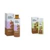 Just Herbs Rizinus- und Schwarzkümmelsamen Sulfatfreies Shampoo - 200 ml & Just Herbs Hautverjüngendes Ayurvedisches Gesichtsreiniger-Waschmittel - 100 ml