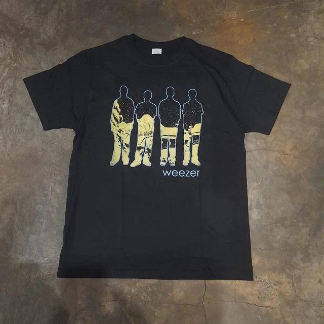 Weezer Memories Tour 90s Basic Black Short Sleeve Unisex T T-shirt Reprint 2XL