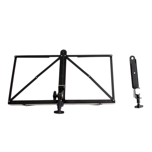 KC Music Stand for Microphone Stands, MS-170/BK, Black
