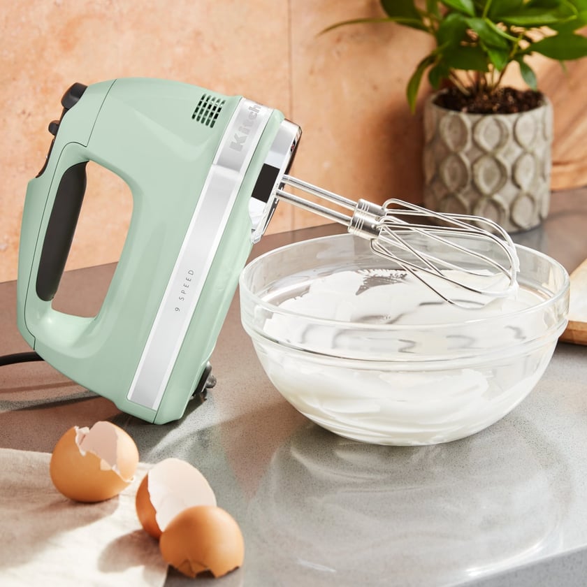 Kitchenaid 9-Speed Hand Mixer 5Khm9212 Color: Pistachio