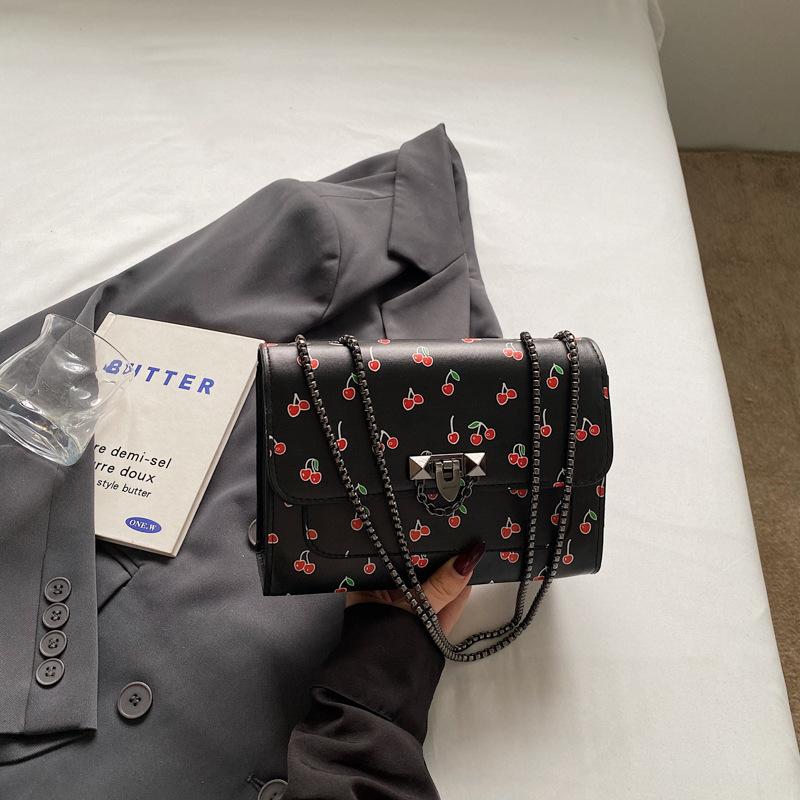 Summer New Niche Aesthetic Personality Trend Small Square Bag Fashion Simple Chain Shoulder Messenger Bag